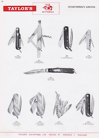 Vintage Taylor Eye Witness Knife Visual Guide