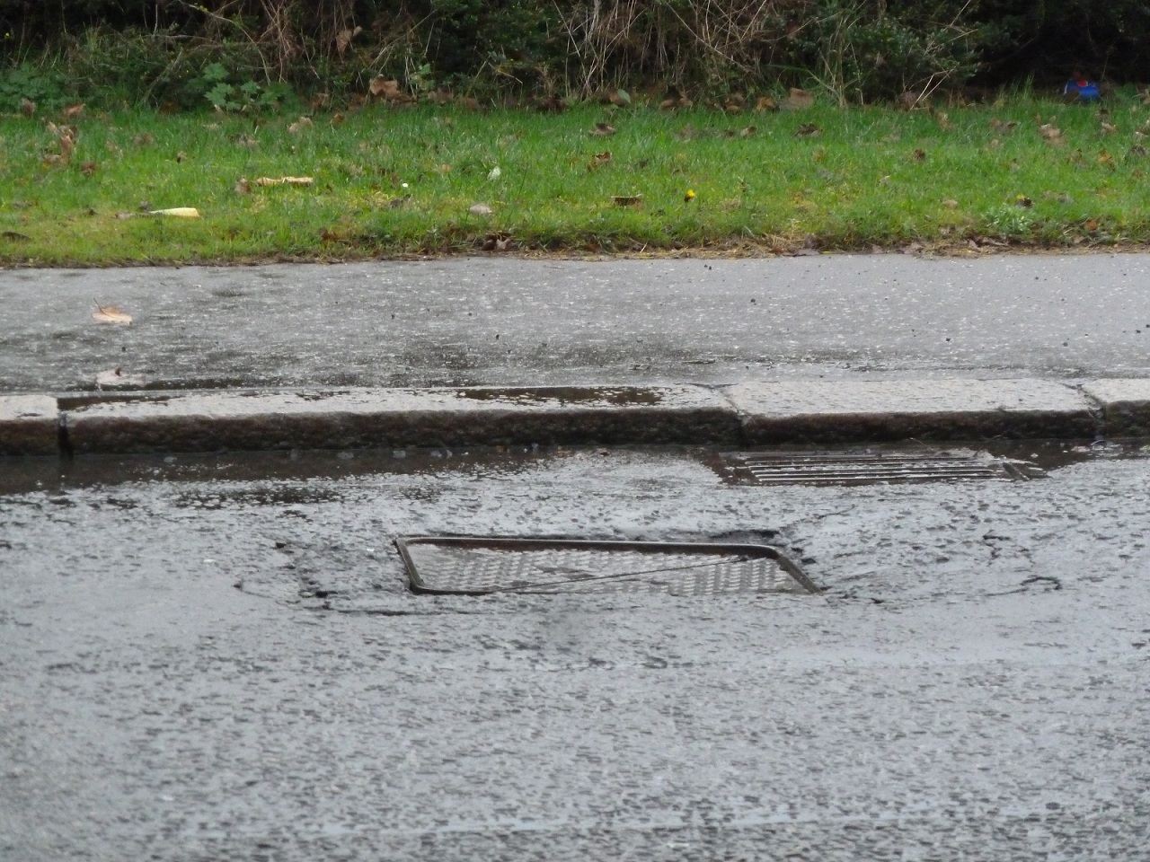 Laurie Bidwell Dropped Cast Iron Drain Covers on Dundee Road Need Fixing