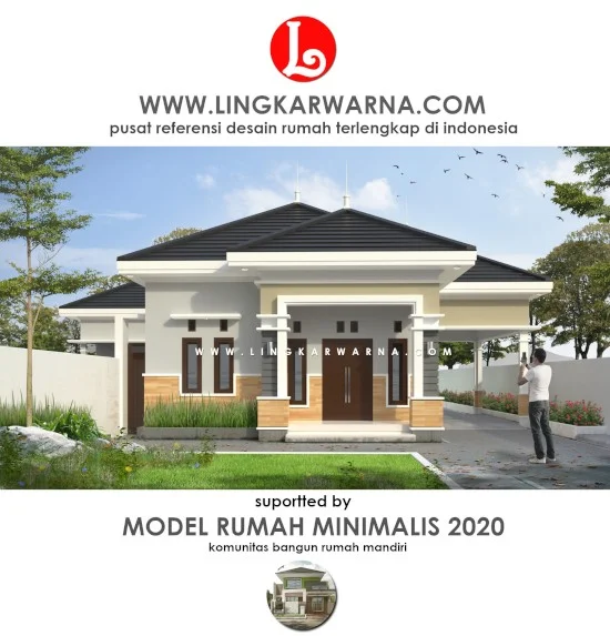 Lingkar Warna Desain Rumah Minimalis Tampak Mewah Dengan Dana 500 Jutaan