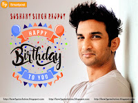 sushant singh date of birth celebration photo free download [SMILE PIC]
