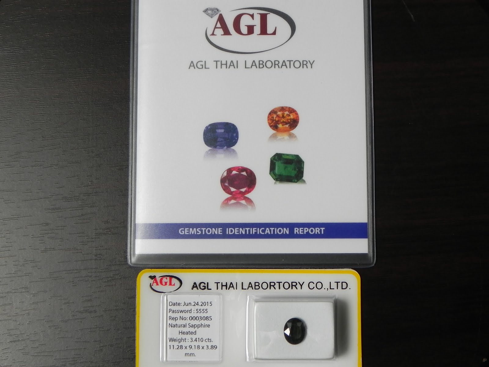 มาตราฐานระดับ AGL THAI LABORATORY