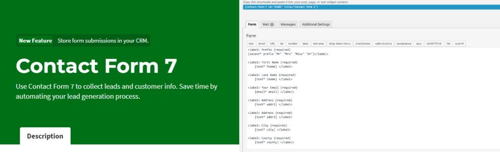 Zero BS CRM Extension: Contact Form 7 Connector