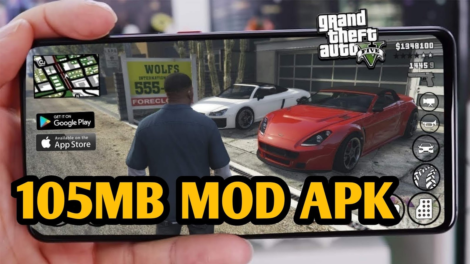 GTA 5 MOD APK FOR ANDROID MOBILE  NEW GTA 5 MOD APK IN 2020  HOW TO