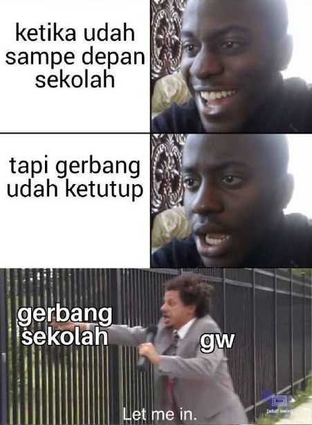 10 Meme Lucu 'Hari Senin Anak Sekolah' Ini Bikin Ketawa Nyengir