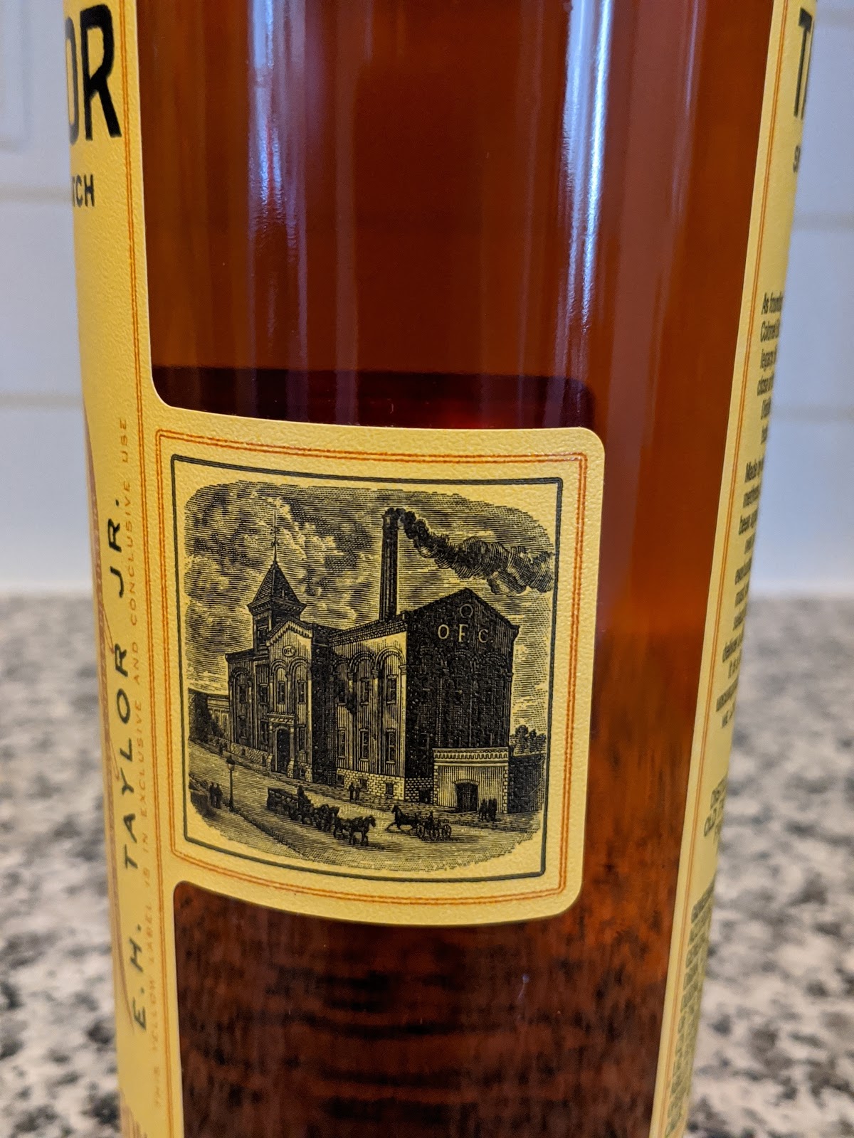 Columbus Bourbon Colonel E.H. Taylor Small Batch Bottled In Bond Review