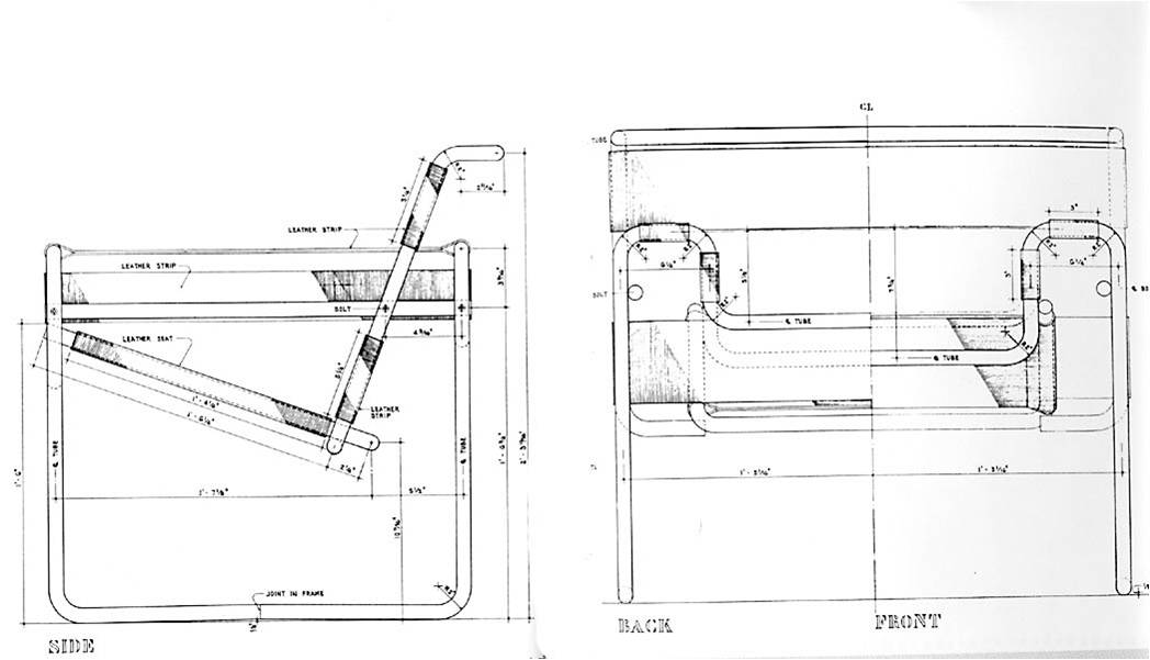 Icone del Design Wassily Chair 1925