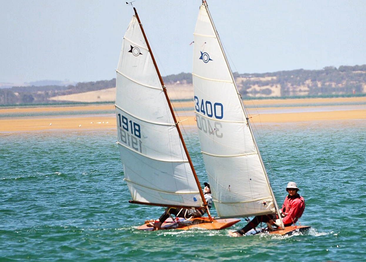 Earwigoagin Australian Sailfish at the Inverloch Classic Wooden Dinghy