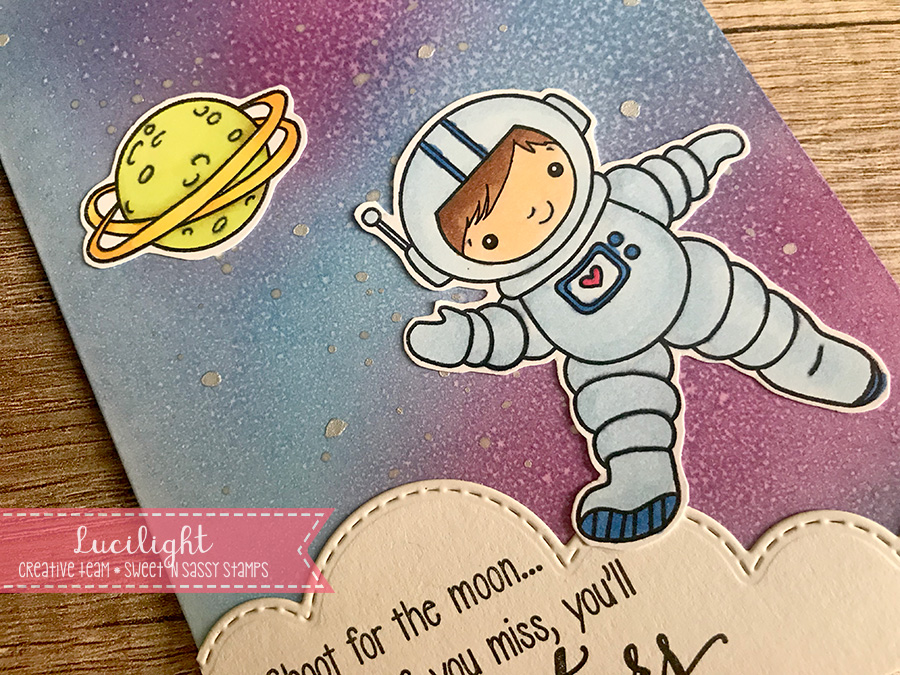 Sweet 'n Sassy Stamps: Shoot for the moon