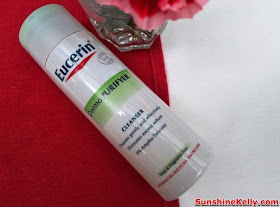 Eucerin DermoPURIFYER Cleanser, skincare, eucerin, pimples oily combination skin, review