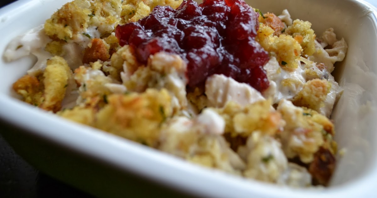 sweet and savory seven Turkey and Stuffing Casserole