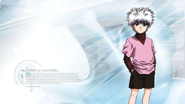 wallpaper hunter x hunter kiluua zoldyck (1999)