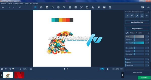 Movavi Photo Editor Versión 6.4 Full Español Movavi Photo Editor Versión 6.4 Full Español