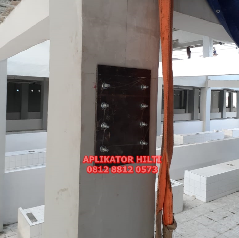 Aplikator Chemical Anchor Hilti Jasa Pasang Anchor M16 Menggunakan Chemical Hilti