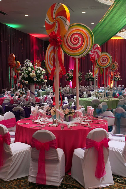 Candy Party: Decoración para 15 años, cumpleaños, baby shower y bodas