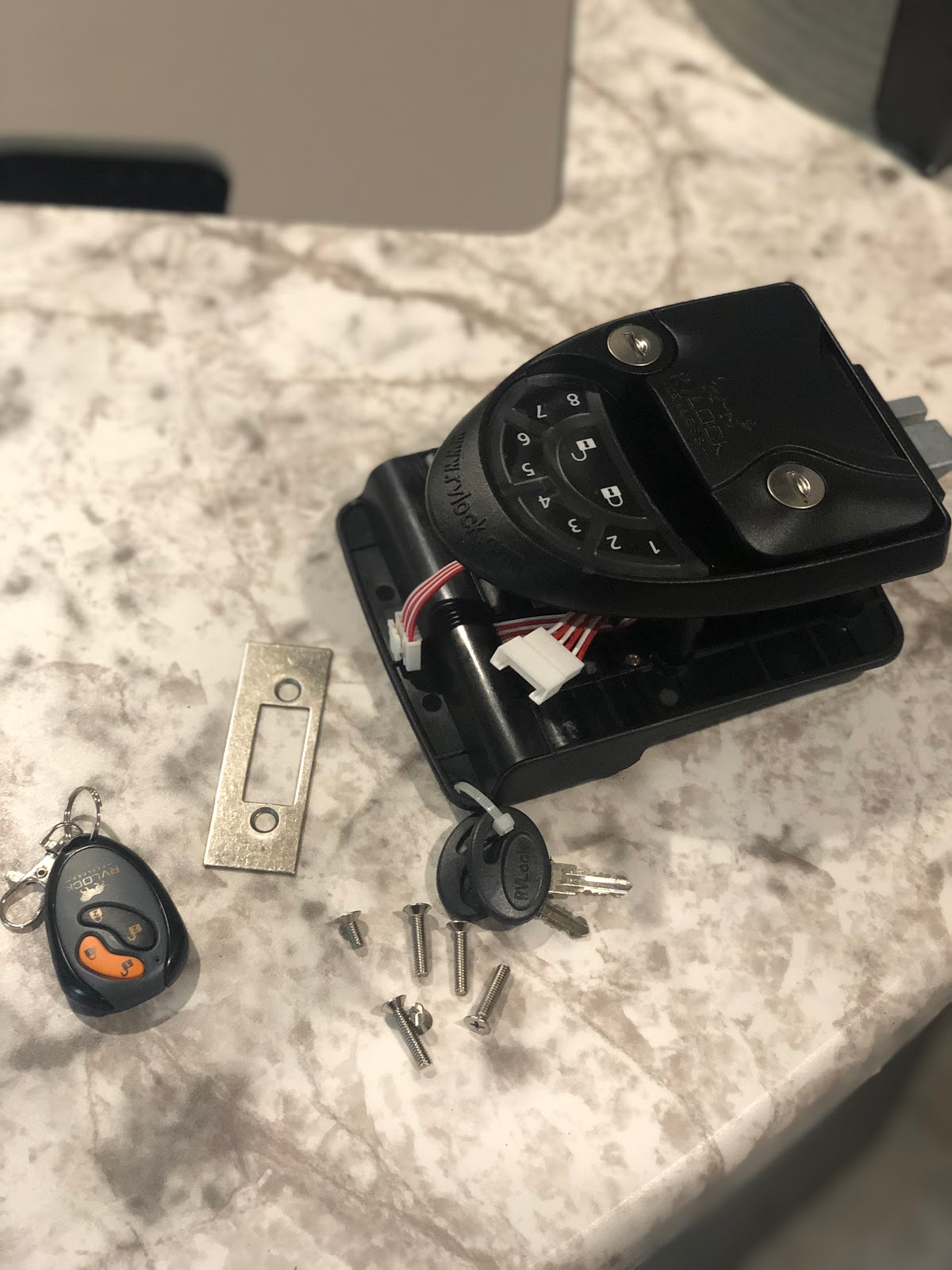 How to Install the RV Lock Keyless Entry on Your RV — The Southern Glamper
