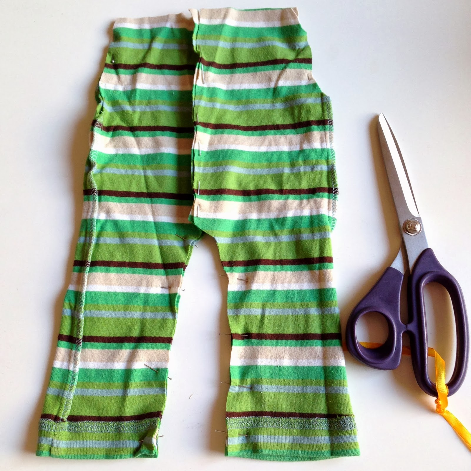 Tiny Nice Things: Kid's Clothes Week: Striped Baby Pants