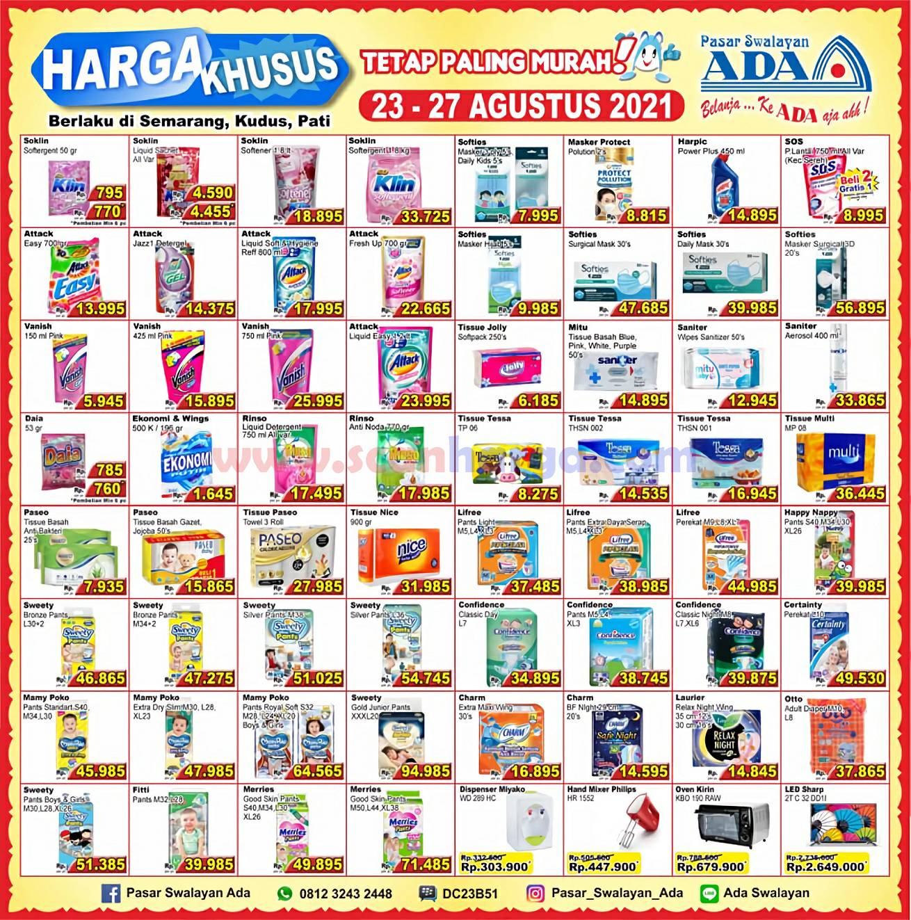 Promo Katalog Ada Swalayan Weekday Harga Khusus 23 - 27 Agustus 2021 2