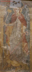 wandmalerei in linzer kirche