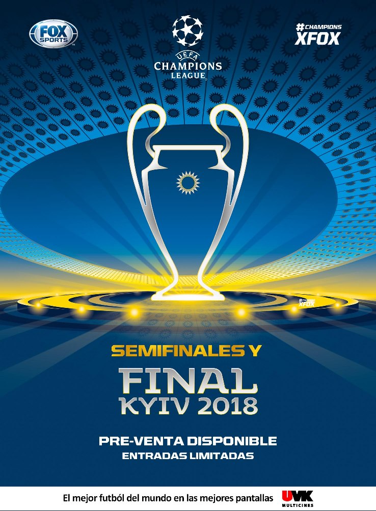 UVK recibe los derechos para la Champions League