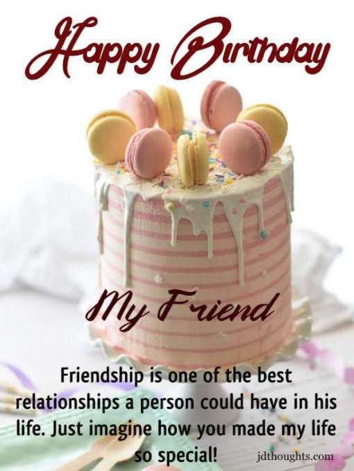 Happy birthday wishes for Friend: message and quotes greetings SMS