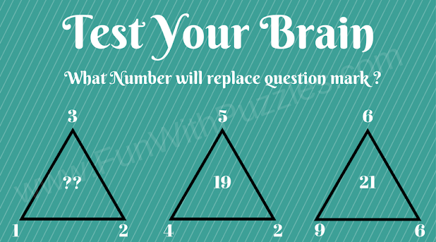 Test Your Brain with Triangle Math Brain Teaser Number Puzzle