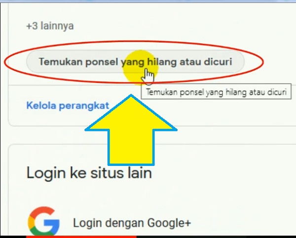 Mencari Hp Yang Hilang Menggunakan Cara Yang Kedua 3 Mencari Hp Yang Hilang Menggunakan Cara Yang Kedua 3