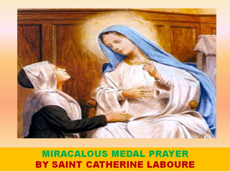 Catholic Saints And Prayers Prayer Of Saints The Miraculous Medal By catholic-saints-and-prayers-prayer-of-saints-the-miraculous-medal-by