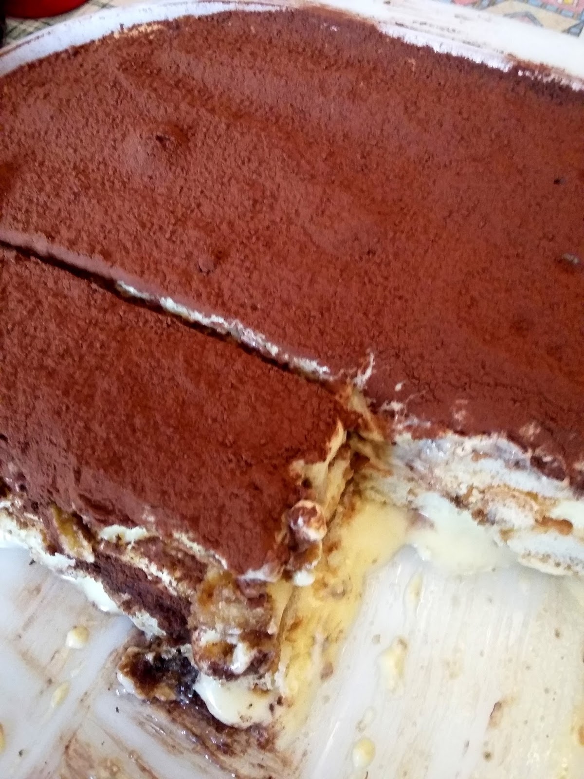 tiramisù con uova cotte