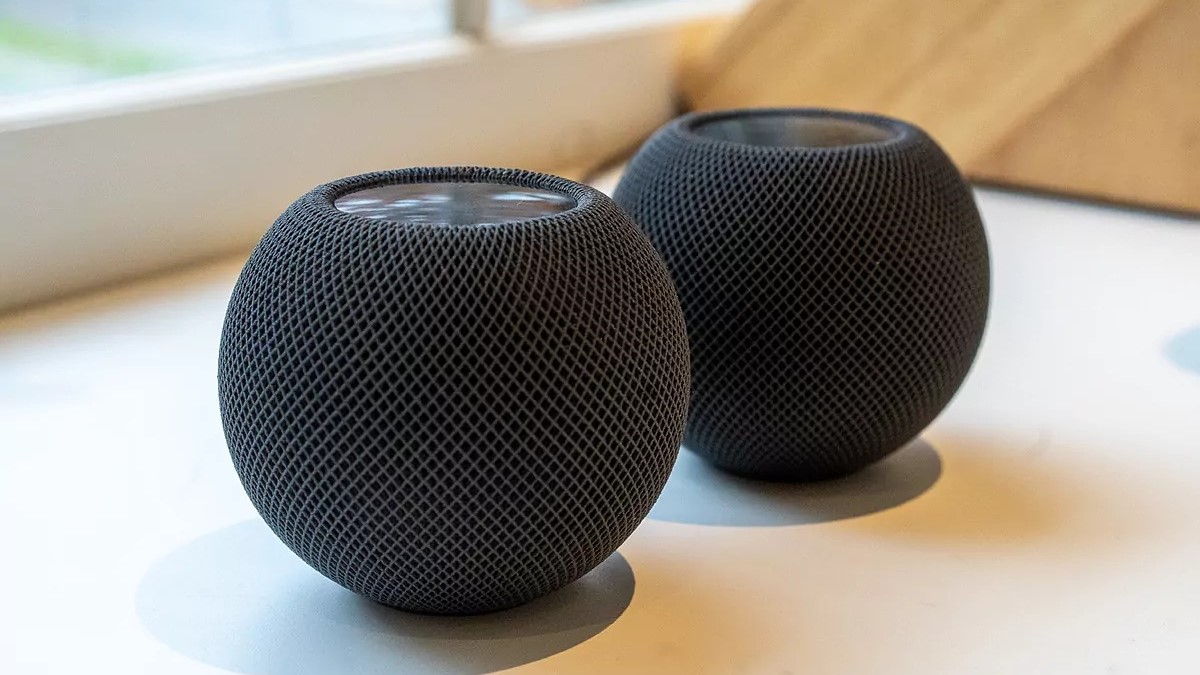 En el altavoz inteligente HomePod mini de Apple