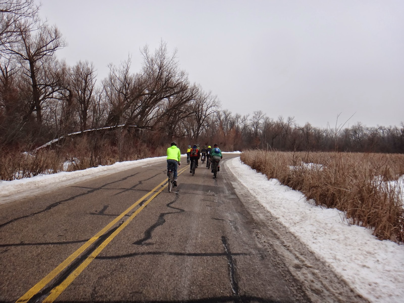 Two Wheels From Home Madison Bike Winter BikeToWorkWeek