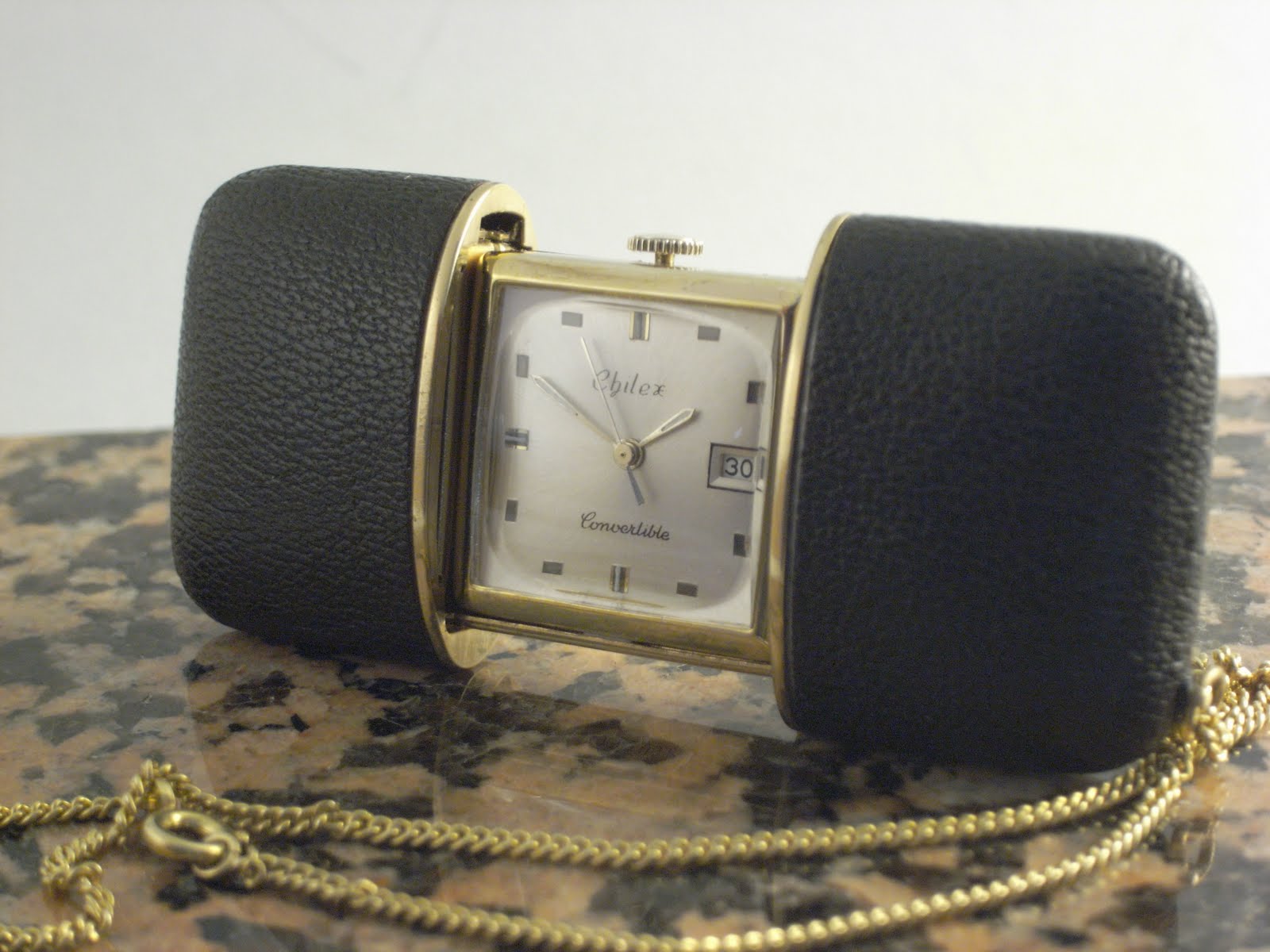Montre Vintage Mécanique Suisse DILECTA – Boîtier Plaqué Or, Style Art Déco, Occasion