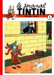 Album TINTIN hebdo (édition belge) 01-02. Contribution de Daniel Coupeur,