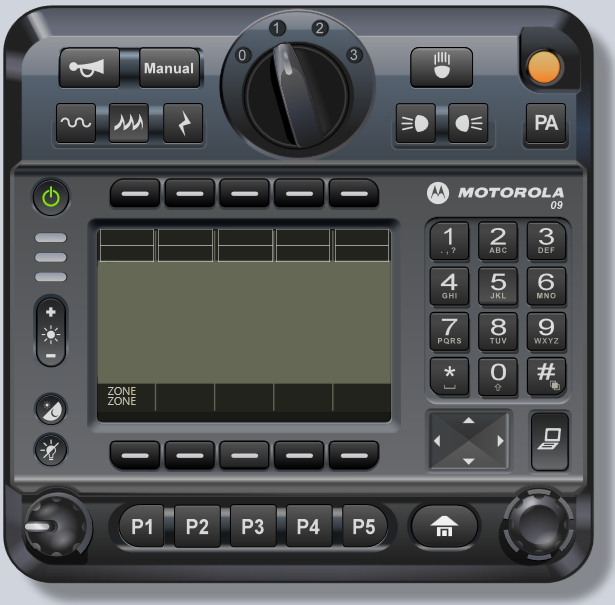 MOTOROLA XPR 5550 Microphones MotoTrbo Handheld Control Head