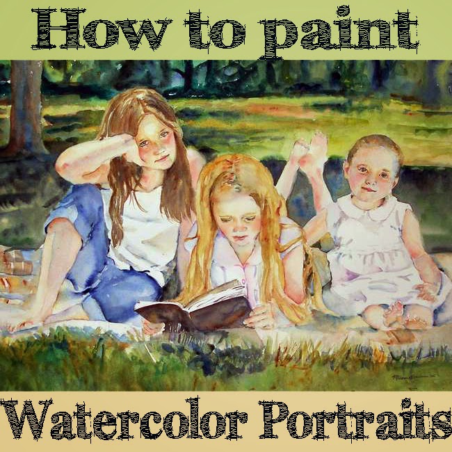 online watercolor portrait class online watercolor portrait class