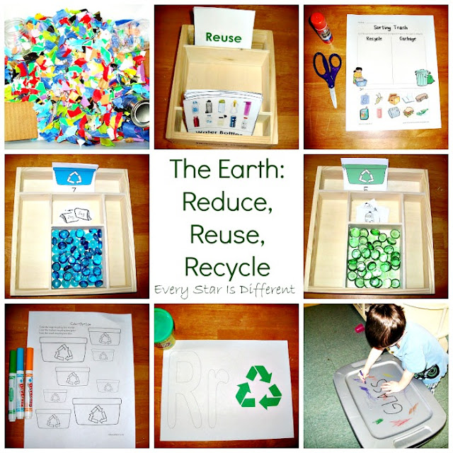 Earth Day Unit: Reduce, Reuse, Recycle