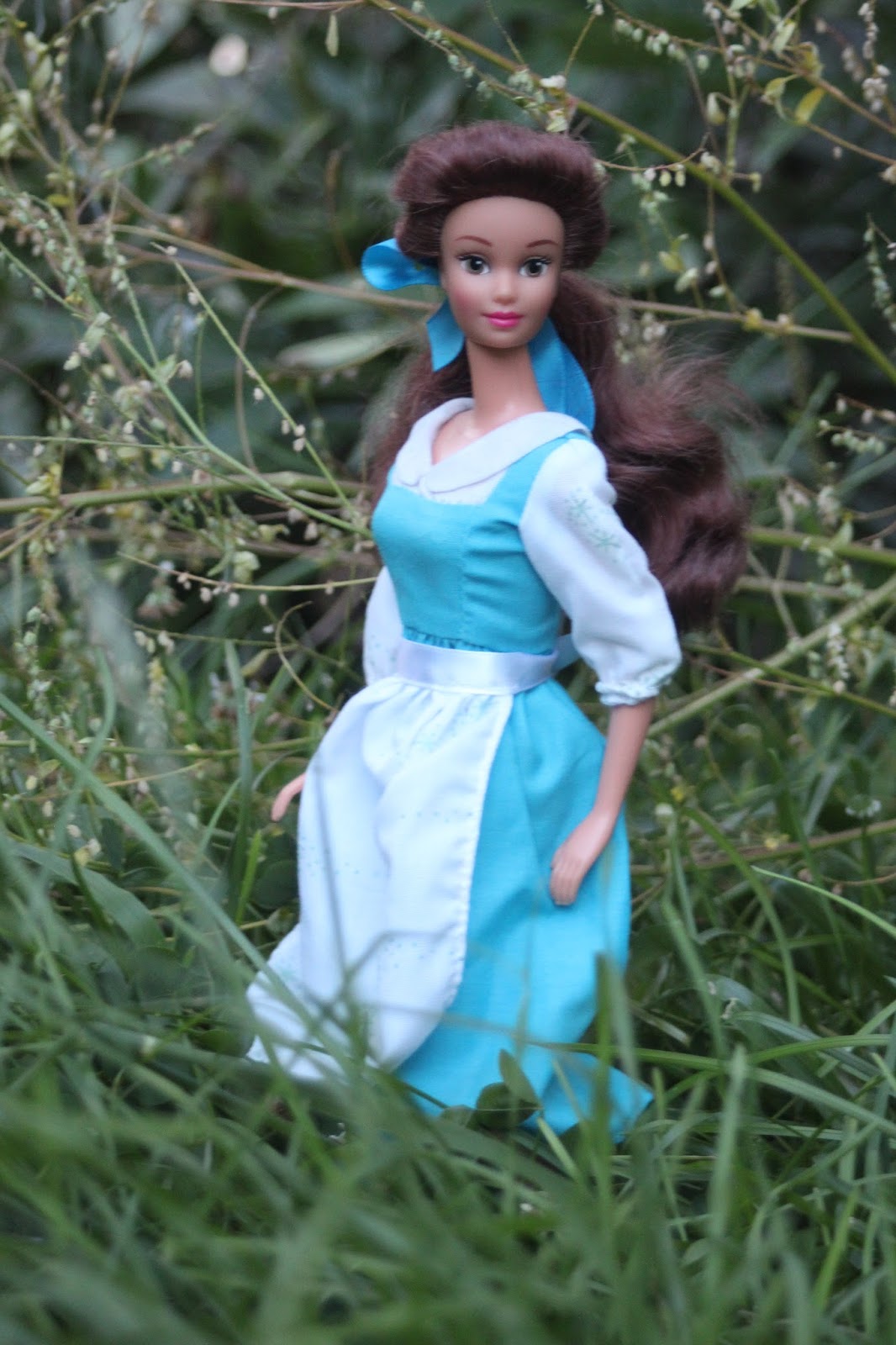 belle doll blue dress