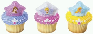Cupcakes o Magdalenas de las Princesas de Disney para Fiestas Infantiles, parte 2