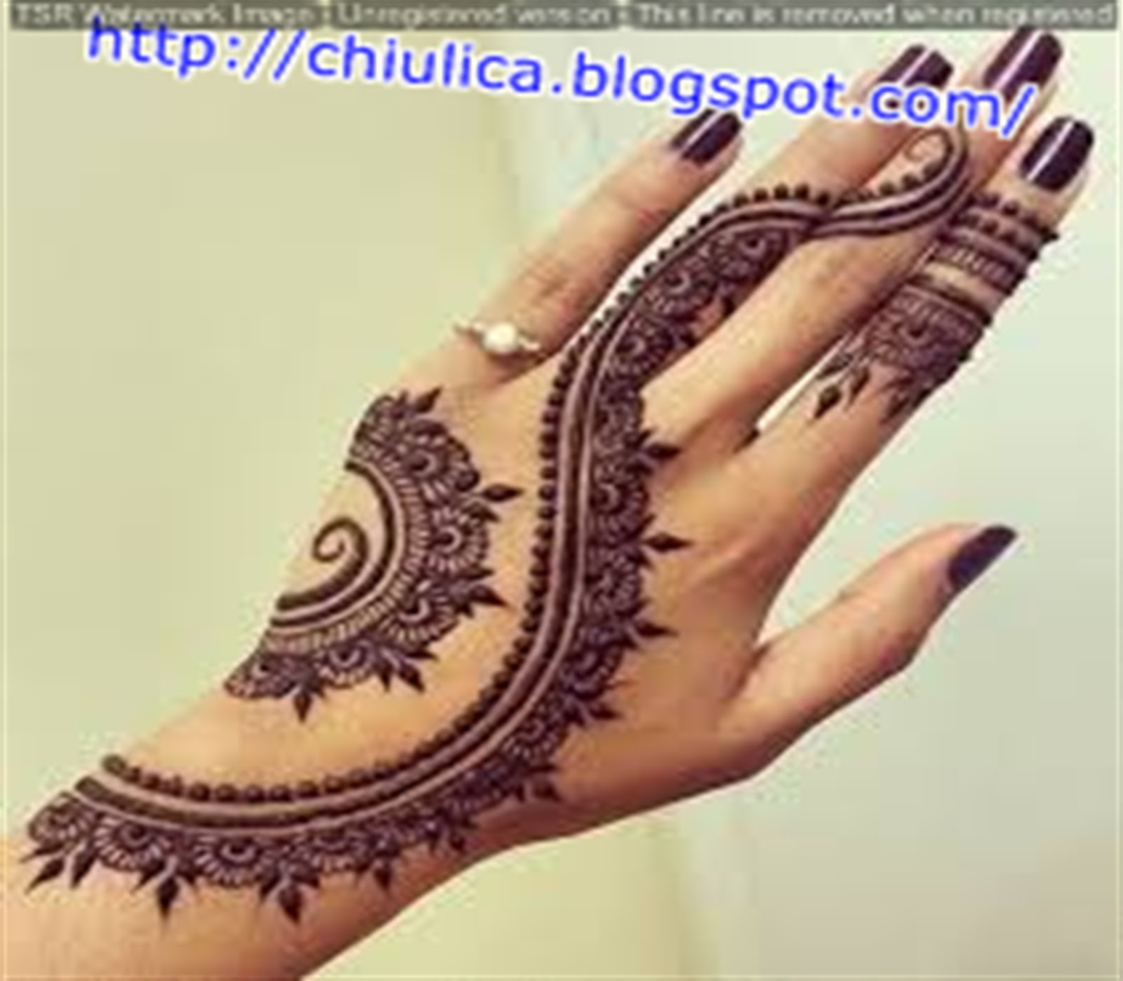 25+ Koleksi Populer Gambar Henna Yg Gampang