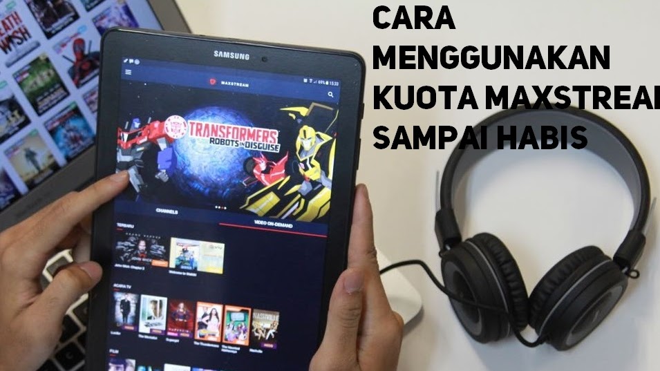 Cara Menggunakan Kuota Maxstream Telkomsel Sampai Habis Paket Internet