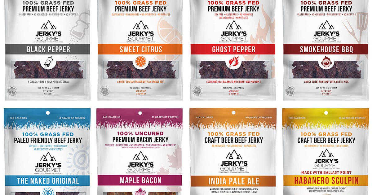 Jerky's Gourmet Debuts New Branding, site, and New Flavor! Beef