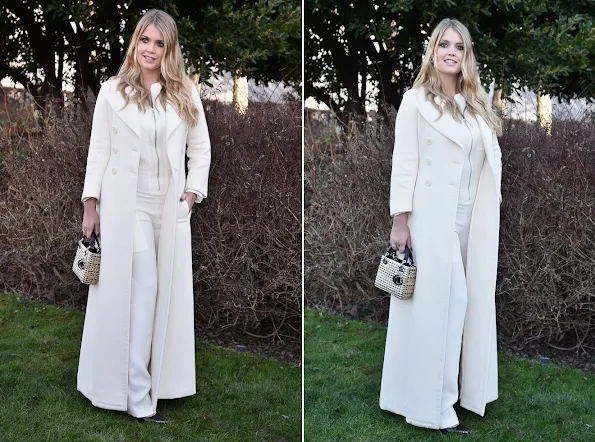 Lady Kitty Spencer and Actress Sai Bennett attend the Christian Dior Spring Summer 2016 show as part of Paris Fashion Week