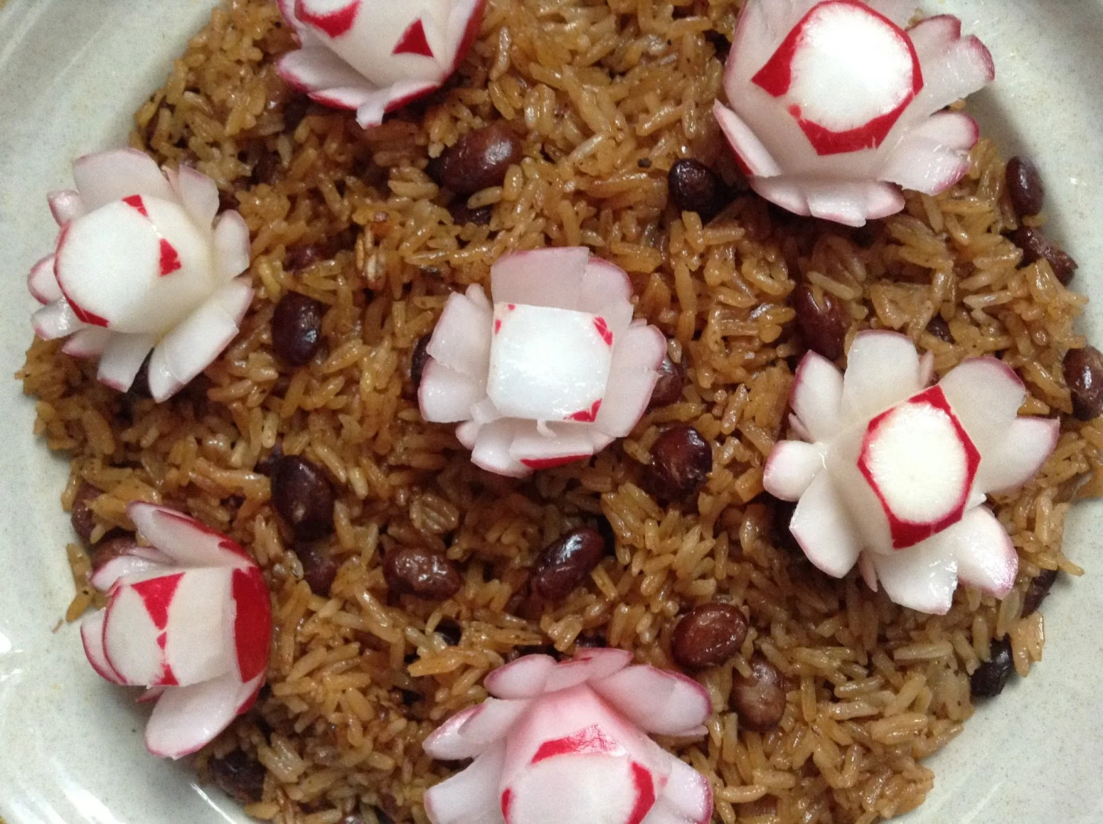 Riz aux Haricots Rouges