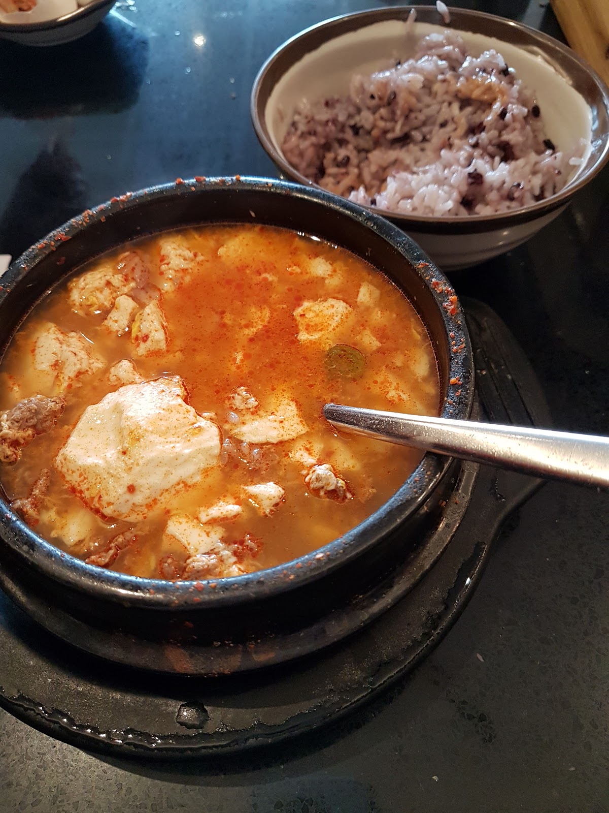 Peachgirl's food diary Buk Chang Dong Soon Tofu Yonge and Finch