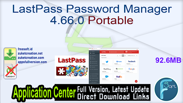 LastPass Password Manager 4.66.0 Portable