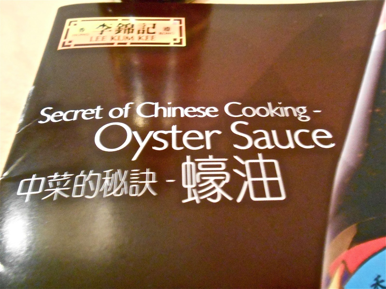 The Hussy London Housewife Lee Kum Kee Premium Oyster flavoured