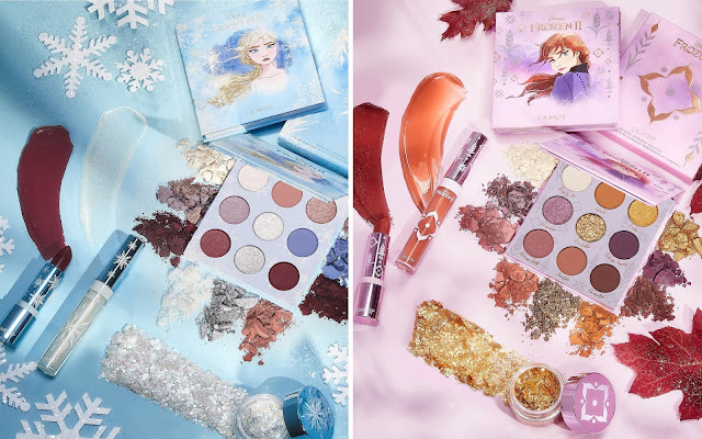 makeup inspired by Frozen