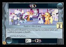 My Little Pony Fashion Blindness Friends Forever CCG Card