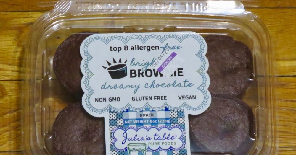 Chocolate Banquet Julia's Table Bright Brownie (gluten free) Jan