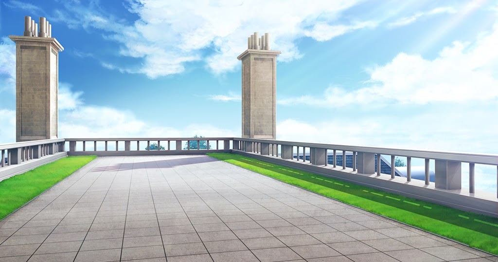 Anime Landscape Building Anime Background