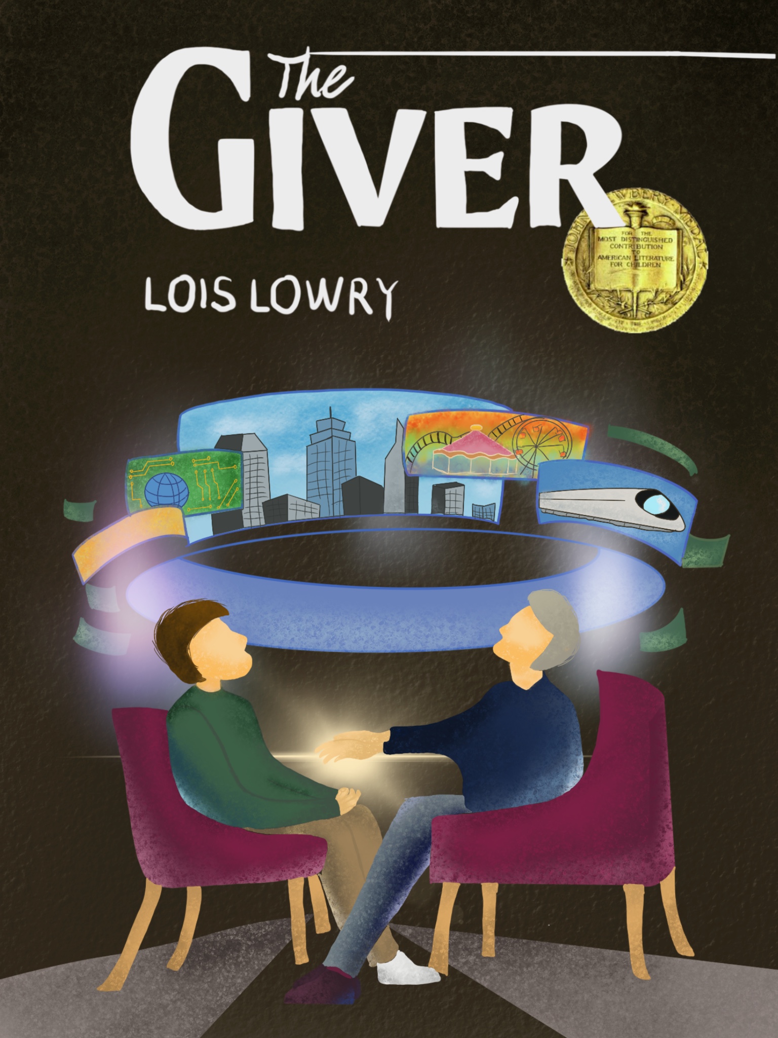 The Giver_book cover_Jingwen